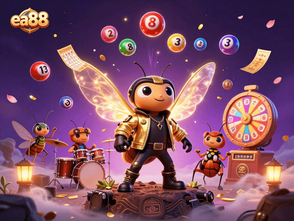 Win big with ea88 lottery games featuring vibrant characters and exciting elements