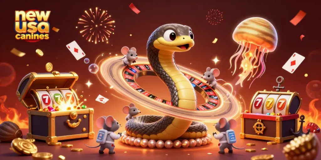 Experience the thrilling action of new usa online casinos with cartoon characters betting and playing