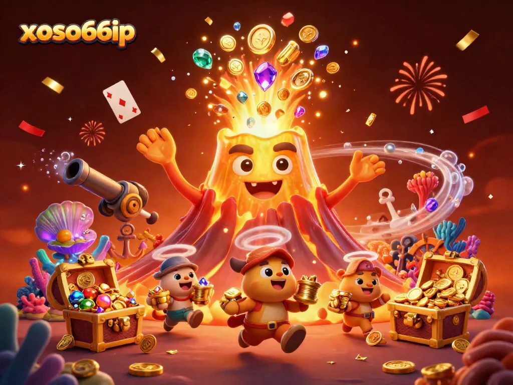 Engage with exciting gameplay at xoso66ip, where animated treasures and vibrant gaming elements merge.