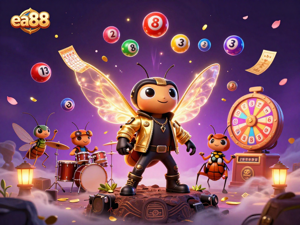 Win big with ea88 lottery games featuring vibrant characters and exciting elements