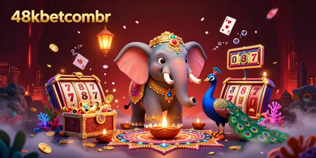 Engage with thrilling gameplay at 48xbetcombr featuring vibrant 3D casino illustrations, rich in detail.