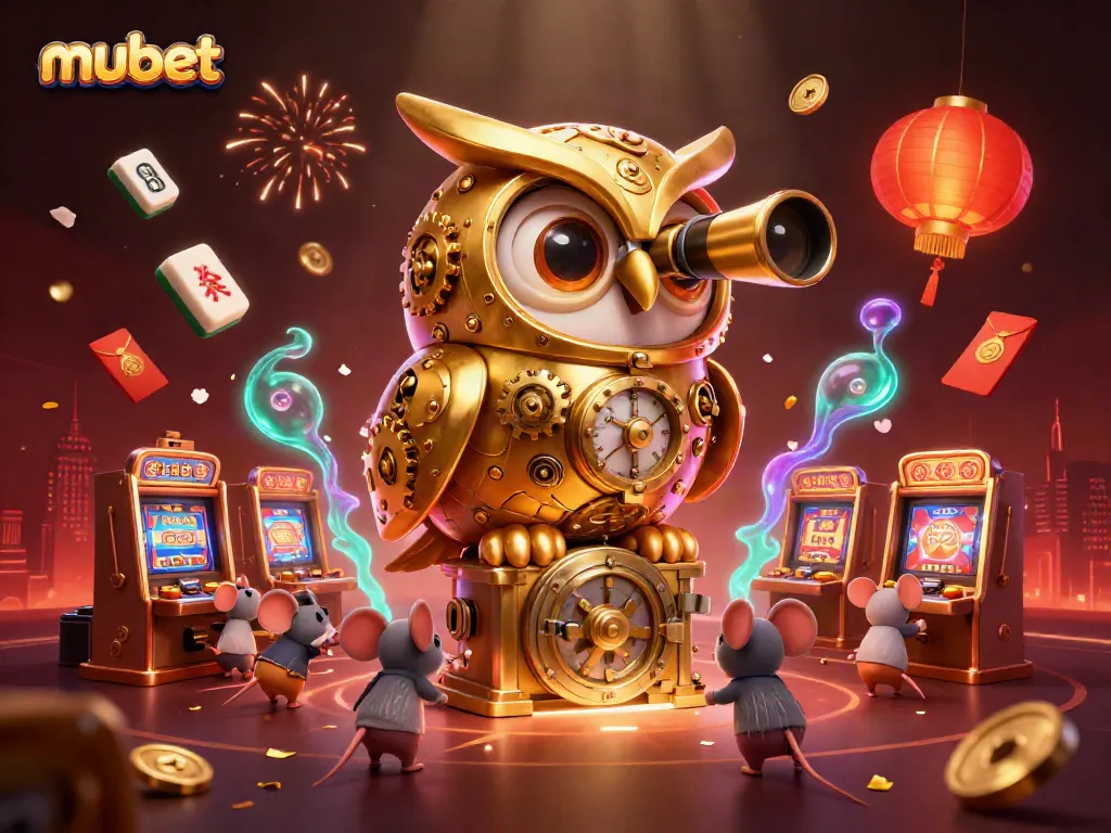 Experience exciting gameplay at mubet with a vibrant casino atmosphere and engaging characters.
