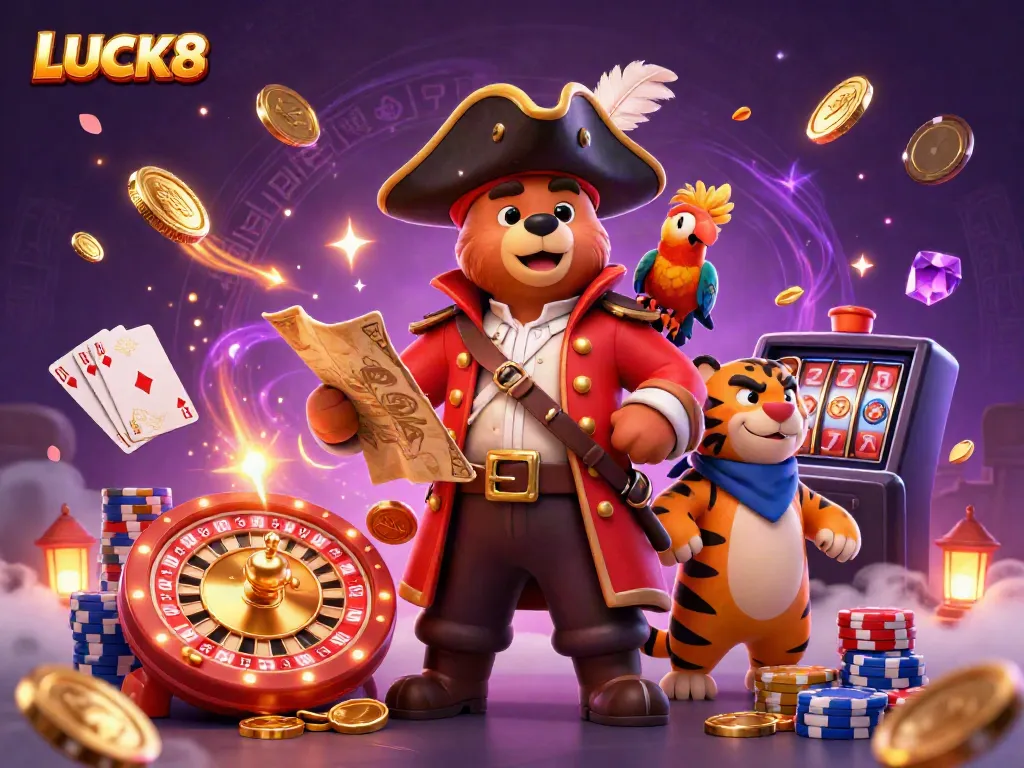 Experience the excitement of LUCK8 with advanced casino games, dynamic win opportunities, and vibrant graphics.